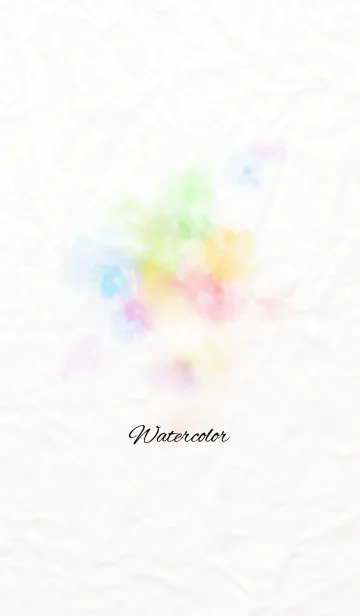 [LINE着せ替え] 水彩～和紙～の画像1