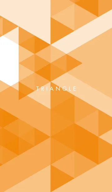 [LINE着せ替え] triangle orengeの画像1