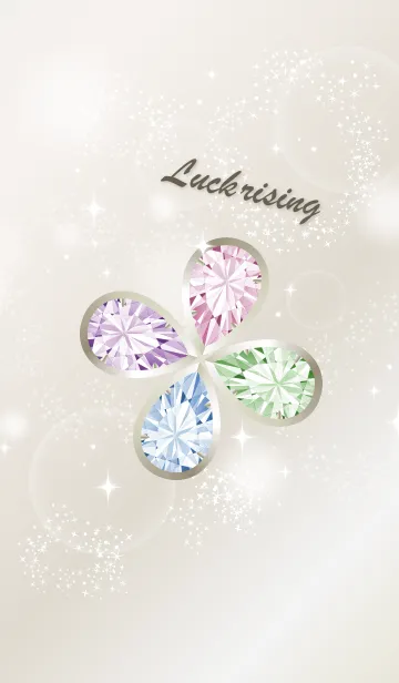 [LINE着せ替え] 大人の運気アップ2(クローバー)の画像1