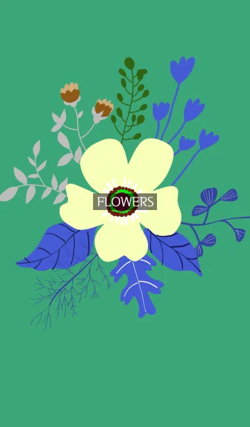 [LINE着せ替え] ahns flowers_091の画像1