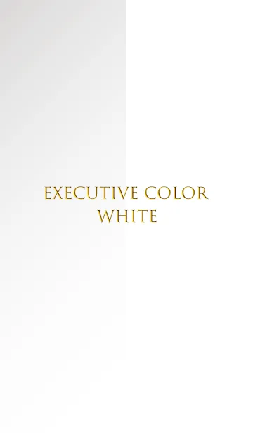 [LINE着せ替え] Executive Color Whiteの画像1