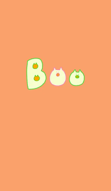 [LINE着せ替え] Boo #8+3の画像1