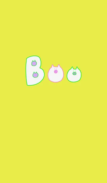 [LINE着せ替え] Boo #8+6の画像1