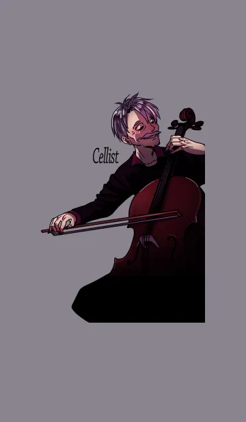 [LINE着せ替え] Cellist〈オトナカラー〉の画像1