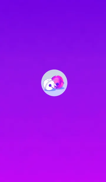 [LINE着せ替え] 大人の鈴ピンクパープルの画像1