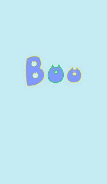 [LINE着せ替え] Boo #9+6の画像1