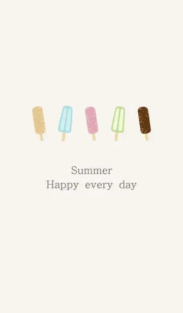 [LINE着せ替え] 夏のおいしいポピクルの画像1