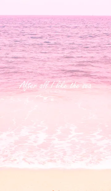 [LINE着せ替え] After all I like the sea 16の画像1