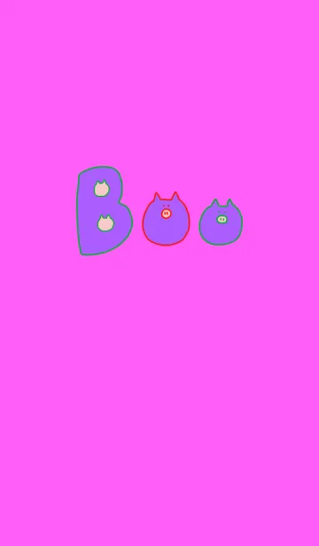 [LINE着せ替え] Boo #12+4の画像1