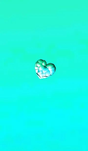 [LINE着せ替え] ブレイクハート大人ライトブルーの画像1