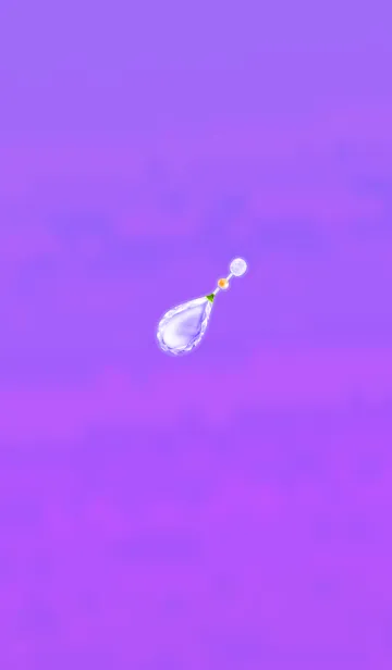 [LINE着せ替え] 大人の雫パープルジュエリーの画像1