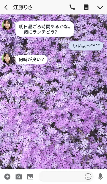 [LINE着せ替え] 大人かわいい[SHIBAZAKURA]の画像3