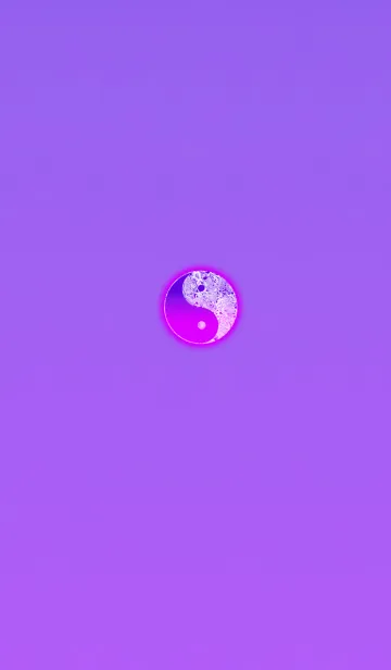 [LINE着せ替え] 陰陽パープルの画像1