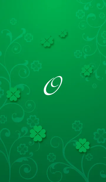 [LINE着せ替え] 大人のクローバー [O]の画像1