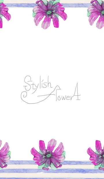 Stylish flower4の着せ替えメイン画像