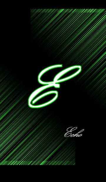 [LINE着せ替え] -E- Greenの画像1