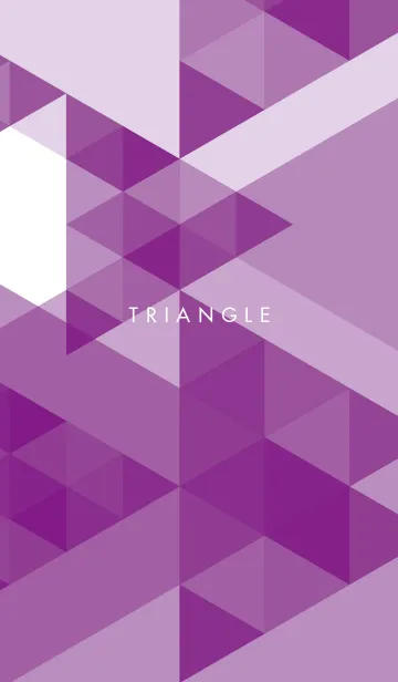 [LINE着せ替え] triangle purpleの画像1