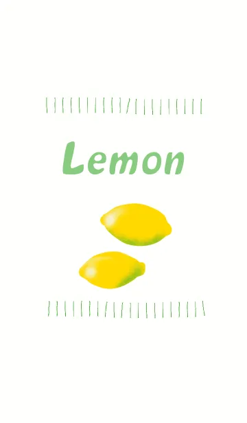[LINE着せ替え] 爽快レモンの画像1