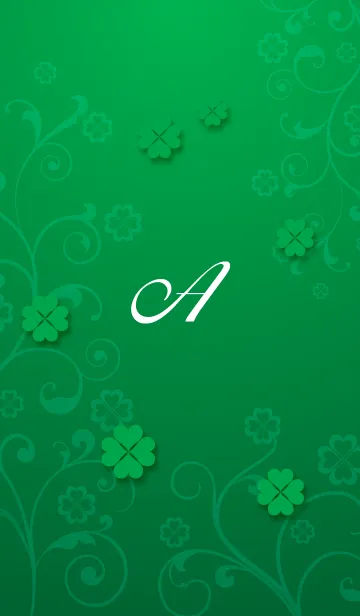 [LINE着せ替え] 大人のクローバー [A]の画像1