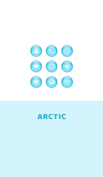 [LINE着せ替え] シンプル空の画像1