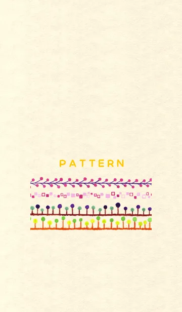 [LINE着せ替え] 大人かわいい模様の画像1