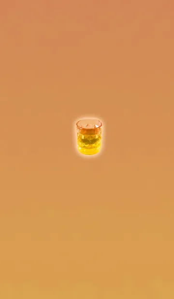 [LINE着せ替え] 大人のオレンジグラスの画像1