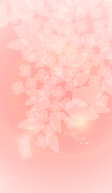 [LINE着せ替え] Crystal Flower Songの画像1