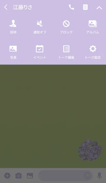 [LINE着せ替え] グリーンバラレースの画像4