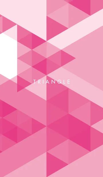 [LINE着せ替え] triangle pinkの画像1