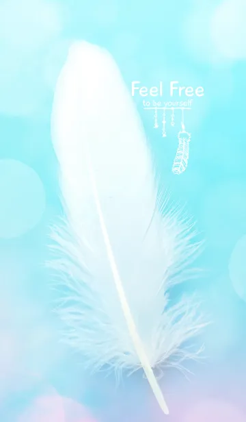 [LINE着せ替え] Feel Free..の画像1