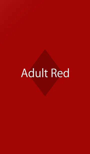 [LINE着せ替え] Adult Red Diamond versionの画像1