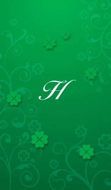 [LINE着せ替え] 大人のクローバー [H]の画像1