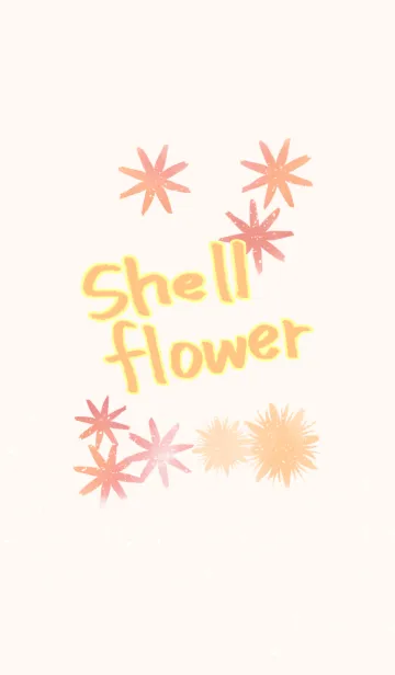 [LINE着せ替え] Shell flower 大人っぽい着せかえの画像1