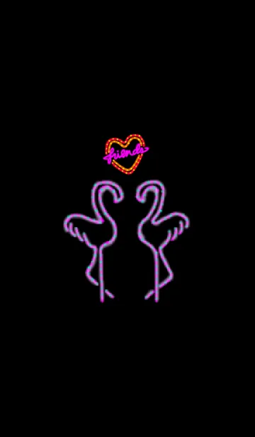 [LINE着せ替え] 大人のネオンパーティーの画像1