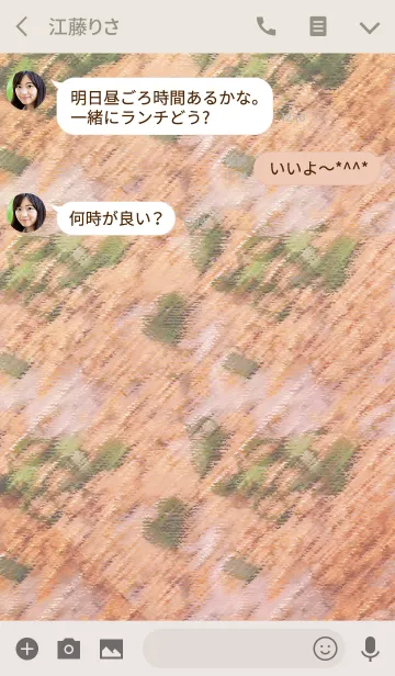 [LINE着せ替え] デリシャスな鮭ご飯の画像3