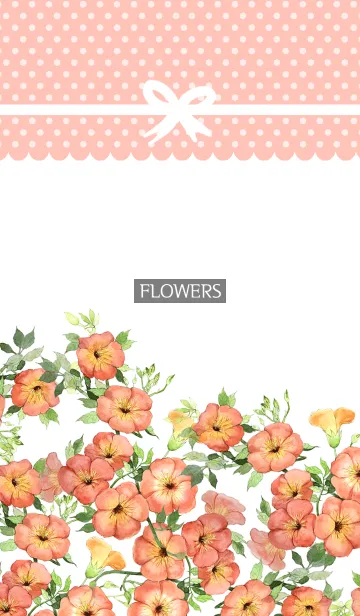 [LINE着せ替え] water color flowers_539の画像1