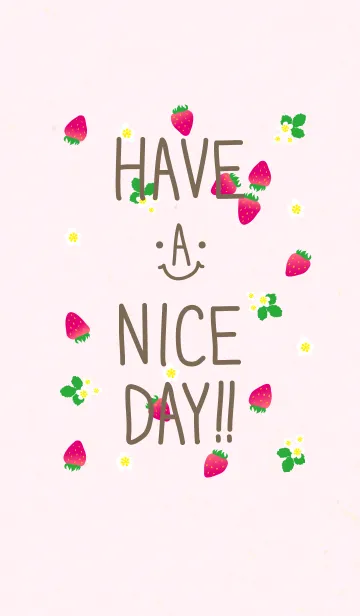 [LINE着せ替え] いちご-スマイル29-の画像1