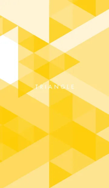 [LINE着せ替え] triangle yellowの画像1