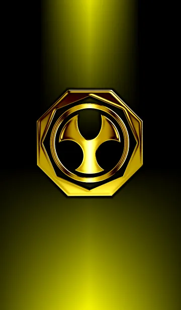 華麗なる金「Y」（Yellow）の着せ替えメイン画像