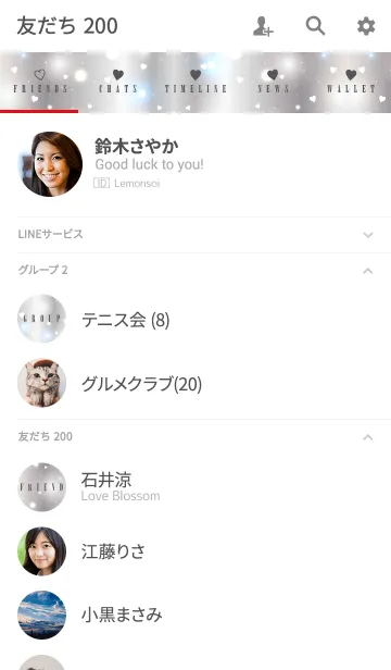 [LINE着せ替え] K I R A K I R A 3 -MEKYM-の画像2