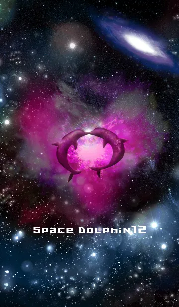 [LINE着せ替え] Space Dolphin 12の画像1