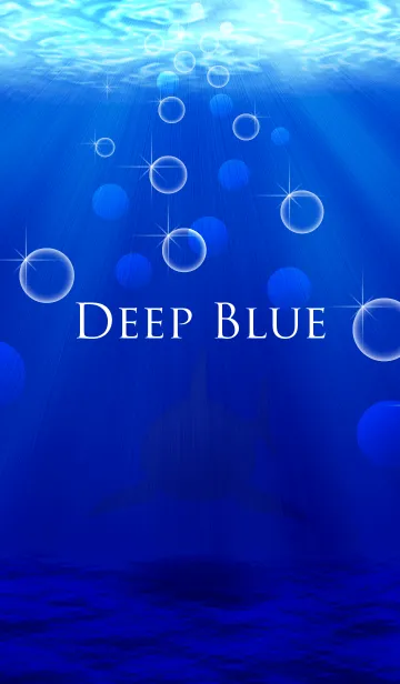 [LINE着せ替え] Deep Blue ～大人の癒し～の画像1