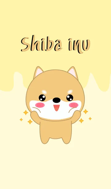 [LINE着せ替え] I Love Cute Shiba Dog theme (jp)の画像1