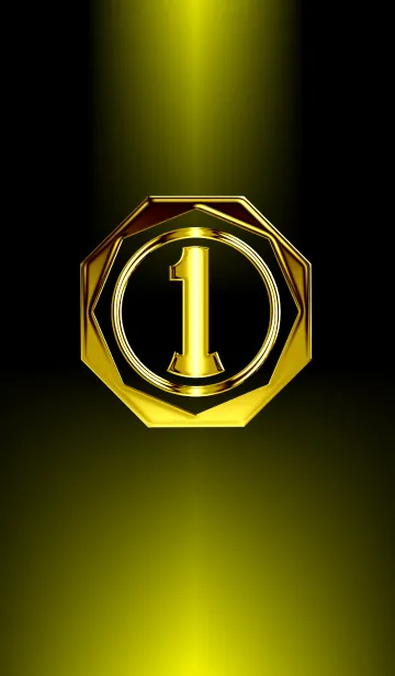 華麗なる金「No.1」（Yellow）の着せ替えメイン画像