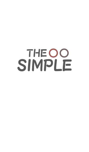 THE SIMPLE 8の着せ替えメイン画像