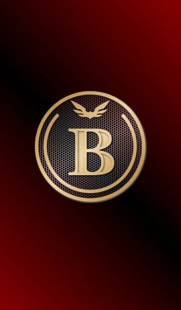 [LINE着せ替え] 開運 Initials 7 "B"(j)の画像1