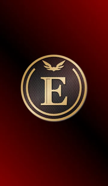 [LINE着せ替え] 開運 Initials 7 "E"(j)の画像1