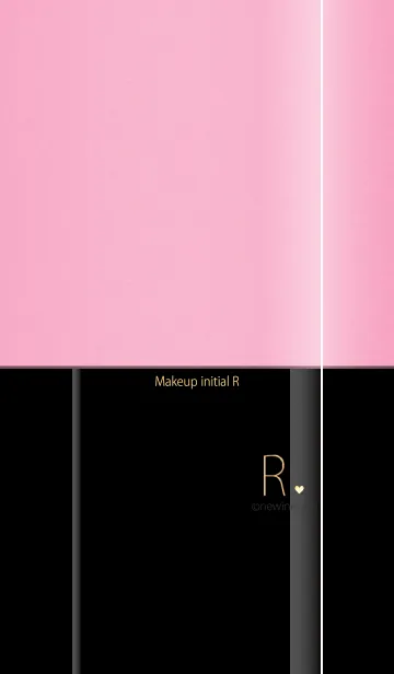 メークアップ イニシャル R オトナの着せ替えメイン画像