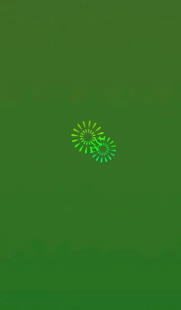 [LINE着せ替え] シンプル花火ライトグリーンの画像1