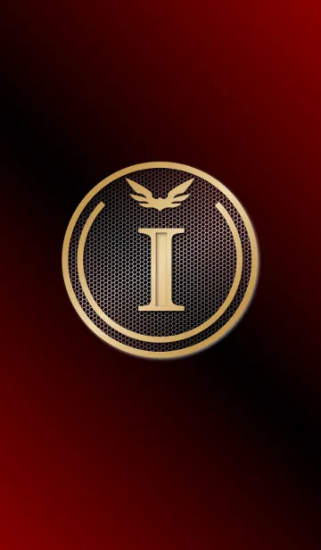 [LINE着せ替え] 開運 Initials 7 "I"(j)の画像1